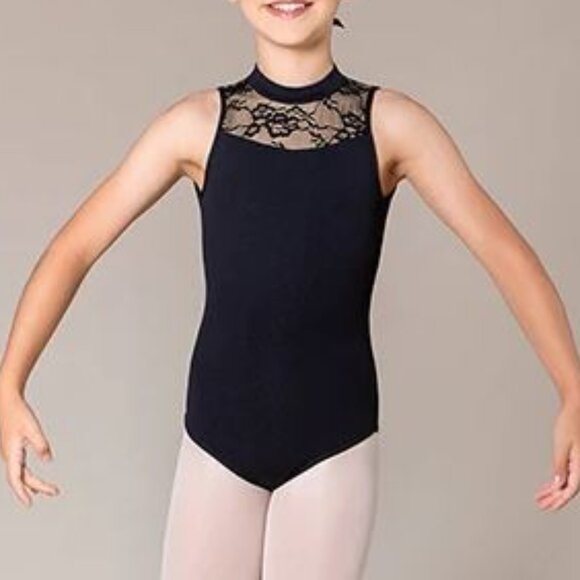 Energetiks * Scarlett Lace Leotard * Child Medium - Picture 1 of 9